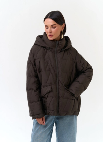 Женская куртка с капюшоном
